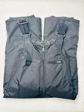 Outdoor Gear Toddler 4T Snow Bib Overall Black Zipper Pocket, Adjustable Straps